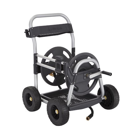 Tricam Tricam Gorilla 250 ft. Black/Gray Wheeled Hose Reel Cart GRC-250G